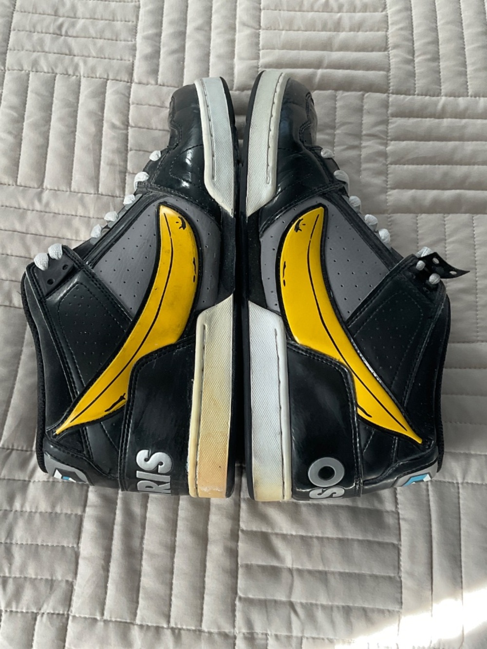 Vintage Osiris South Bronx Banana Skate Shoe - Picture 5 of 7